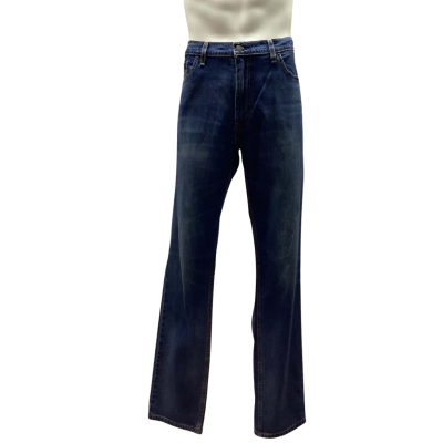 Levi's Mens Size 38 Straight Leg Jeans Blue 