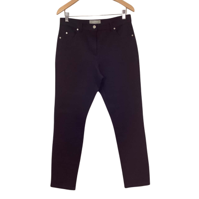 BNWT Yarra Trail Womens Size M Black Straight Leg Jeans