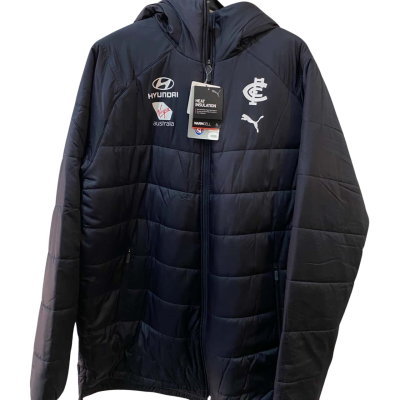 Puma Mens Size XL Carlton Puffer Navy Blue 