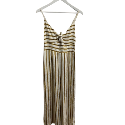 Staple the Label Womens Size 12 Jumpsuit Black / Orange / White 
