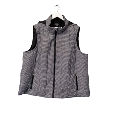 Autograph Womens  Vest Size 26 Black  / White 
