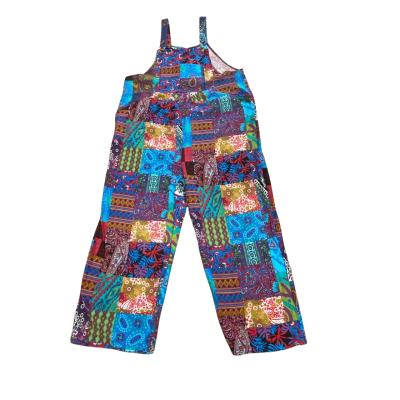  Size XL Overalls  With Pockets And Adjustable Straps Multicoloured 