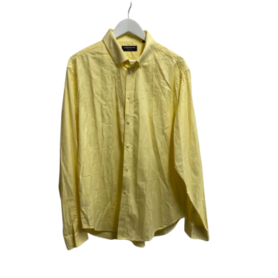 Country Road Mens Size XL Long Sleeve Shirt Yellow 