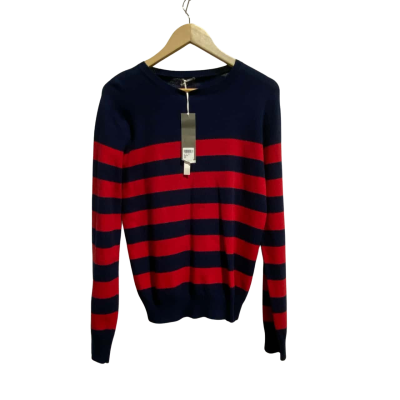 Studio W Mens  Size S Jumper Navy Blue / Red 