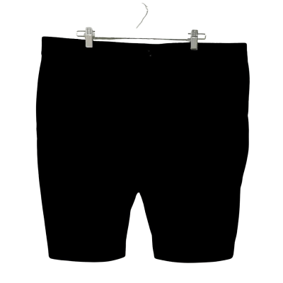 BNWT Ascolour Black Dress Shorts Zip/ Button Up Size 38