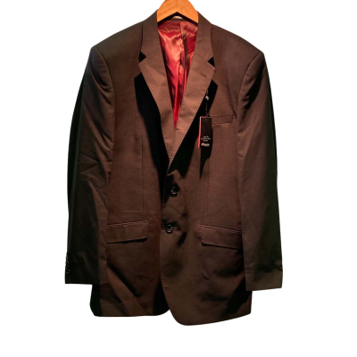 Hoxton Mens  Size 46 Suit Jacket Grey 