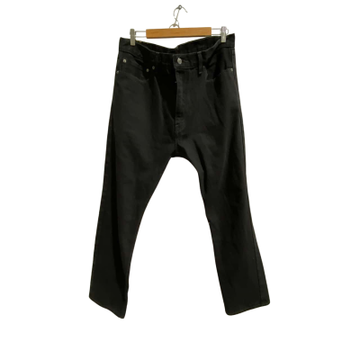Levis Mens  Size 38 W 32 LWide Leg Jeans Black  