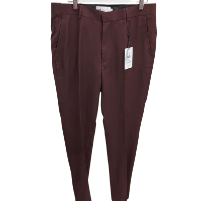 Yd. Mens Size 32 Alfa Skinny Dress Pant - Colour: Rust 