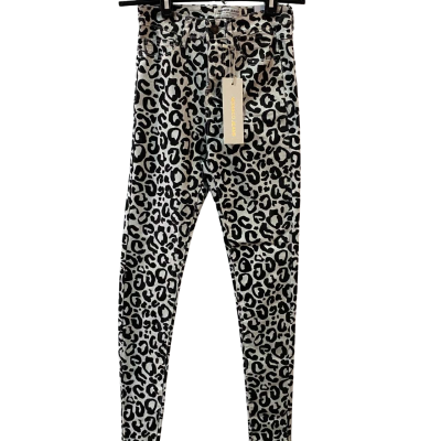 Monaco Jeans Womens  Size 8 Skinny Jeans Animal print 