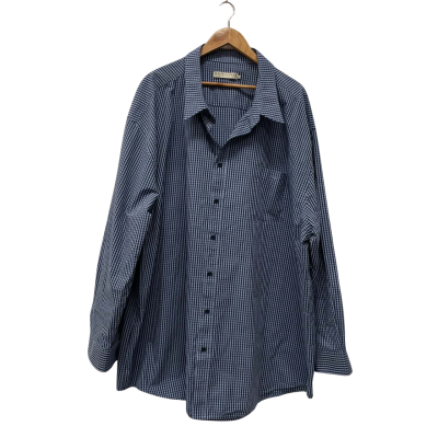 R.M. Williams Mens  Size XXXXXL/5XB Checked Shirt Blue / Gingham 