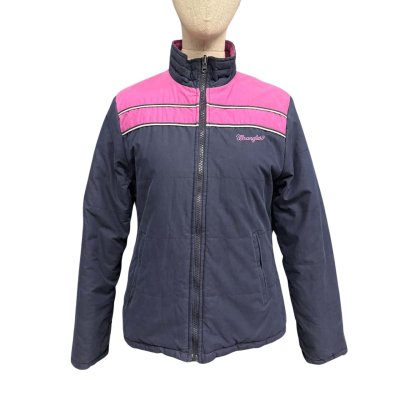 Reversible Wrangler Pink / Navy Blue Jacket 