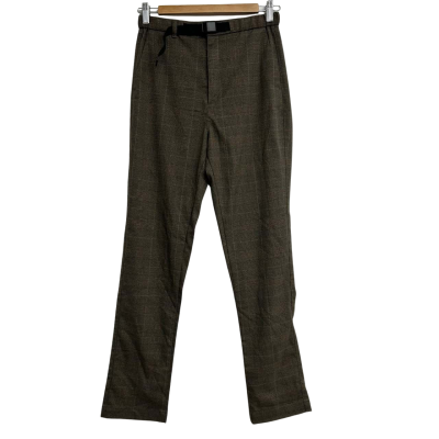 JW Anderson x Uniqlo Womens  Size S Brown Checked Pants 