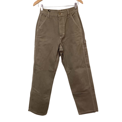 BNWT Thrills Womens Size 26 Pewter Carpenter Drill Pants