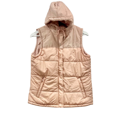 Cape Peach Puffer Vest Size S