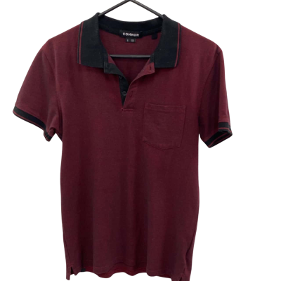 Connor Mens  Size S Polo Shirt Maroon 