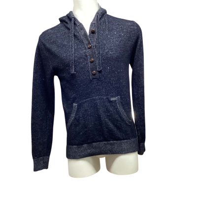 Rip Curl Mens Size S Slimfit Hoodie Navy Blue 