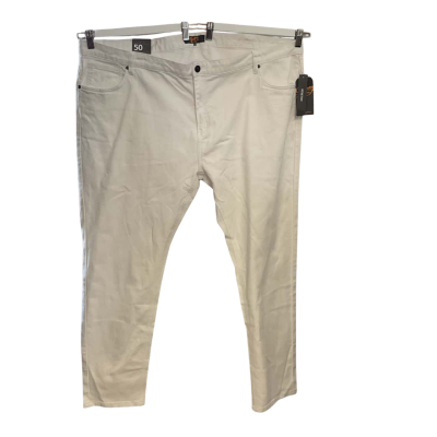 Johnny Bigg Mens Slim Fit Jeans White 