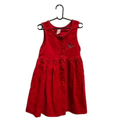  Kids dress Size aged 5 Red 