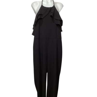 Wayne Cooper Womens halter neck Size 8 Black Jumpsuit