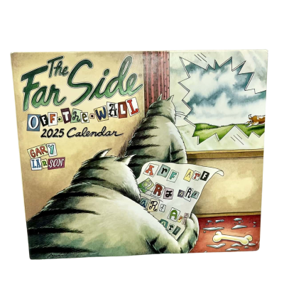 The Far Side Off the Wall  GARY LARSON Desk Calendar 2025