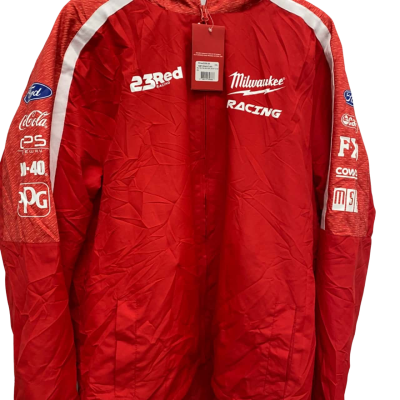 Mens Milwaukee 23 Red Racing Jacket 