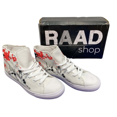 Radd Mens  White Canvas Shoes Size 11 