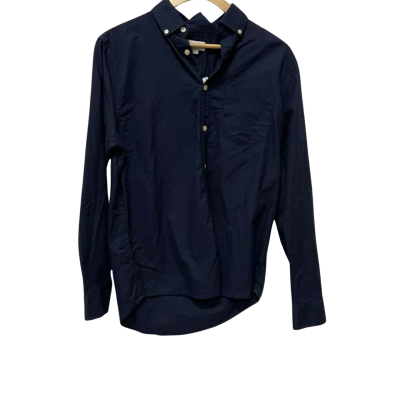 Cotton On Mens  Size S Long Sleeve Shirt Navy Blue 