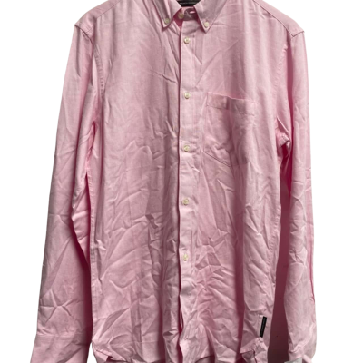 French Connection Mens  Size M Business Shirt / Long Sleeves, Light-Pink  