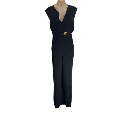 Carla Zampatti Womens Size 16 Black Jumpsuit 